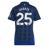 Manchester United Manuel Ugarte #25 Replica Away Shirt Ladies 2024-25 Short Sleeve